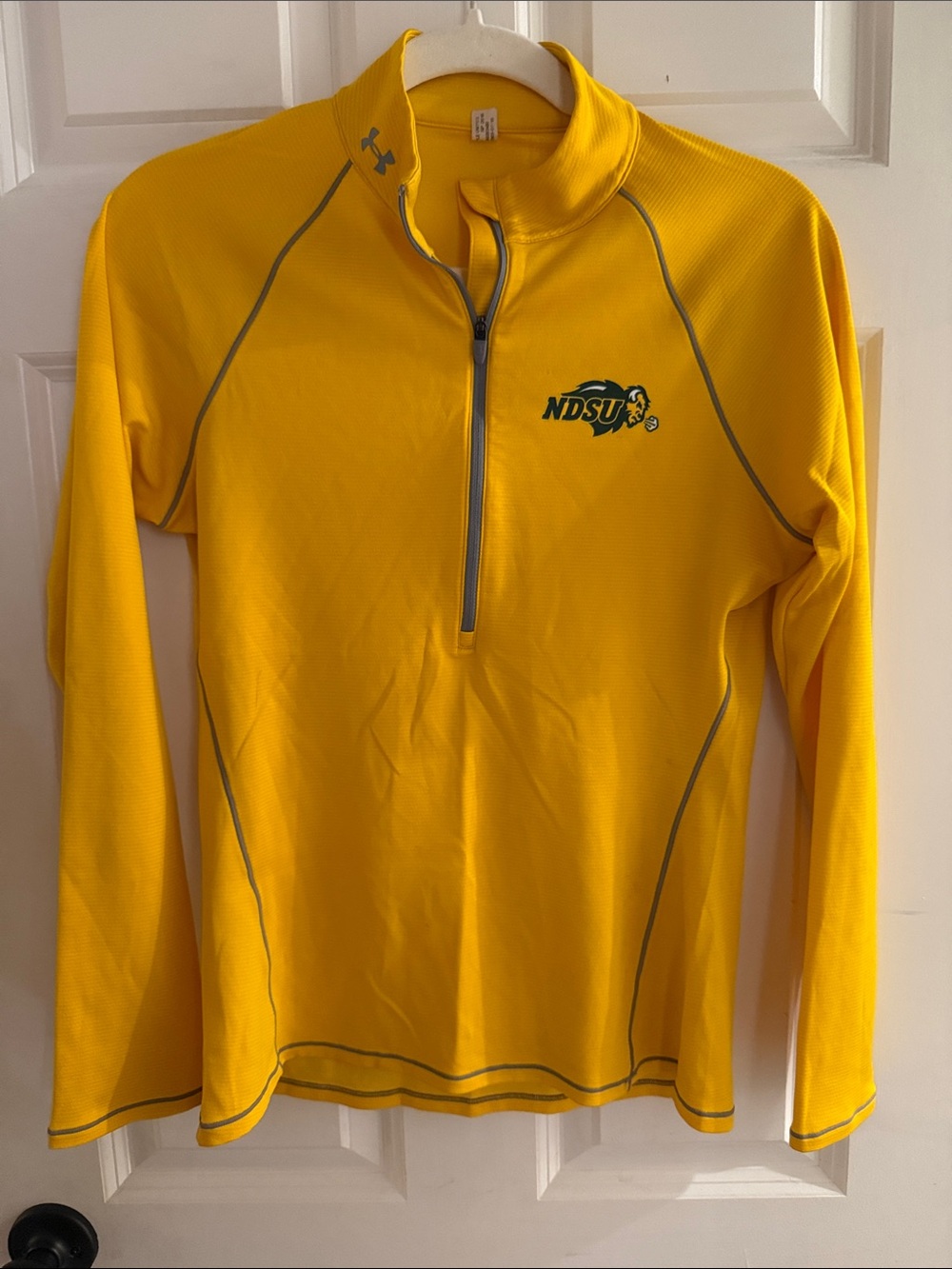 Under Armour Yellow NDSU 1/4 Zip